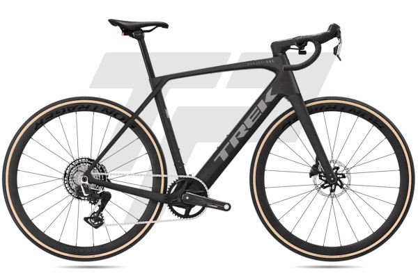  Domane+ SL 7 Gen 5 Sram Force XPLR AXS 13v Bontrager Paradigm Comp 25 DB - Matte Deep Smoke