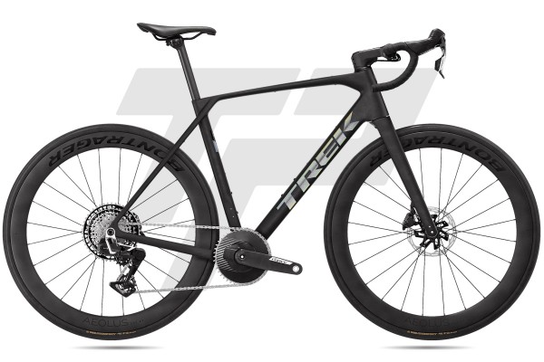 Domane SL 7 Gen 5 Sram Force AXS E1 1x13 Bontrager Aeolus Pro 51 DB - Matte Deep Smoke
