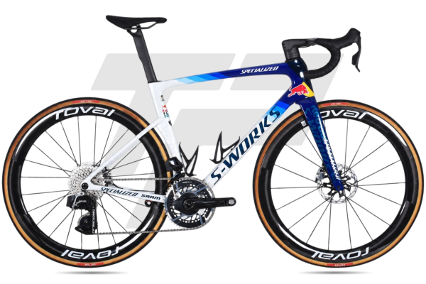 Specialized S-Works Tarmac SL9 Red Bull Bora Hansgrohe Team Replica Sram Red AXS 12s Power Meter Roval Rapide...