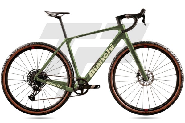  Arcadex Comp Sram Apex/SX 12v Velomann V24G DB - XF – Verde savana: Verde scuro / Decaldo dark /...