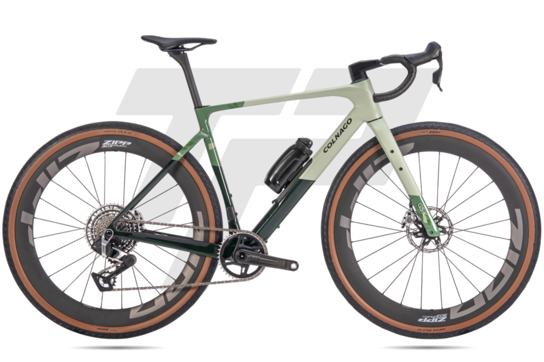 Colnago G5-X Sram Rival XPLR E1 13v Vision TC45 Carbon Carbon Green