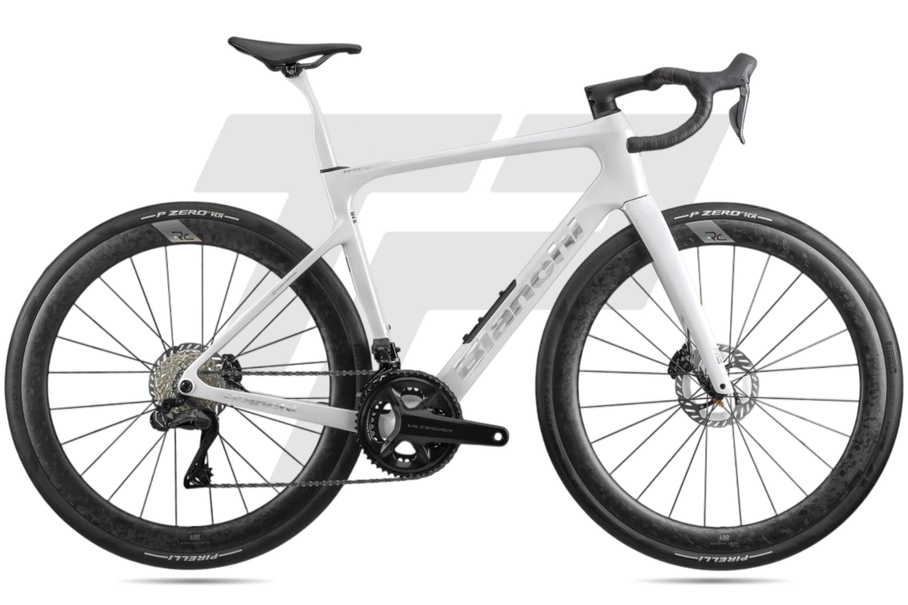 Bianchi Infinito Pro Sram Force eTap AXS 12s Power Meter Quarq Bianchi Reparto Corse RC 49R DB 