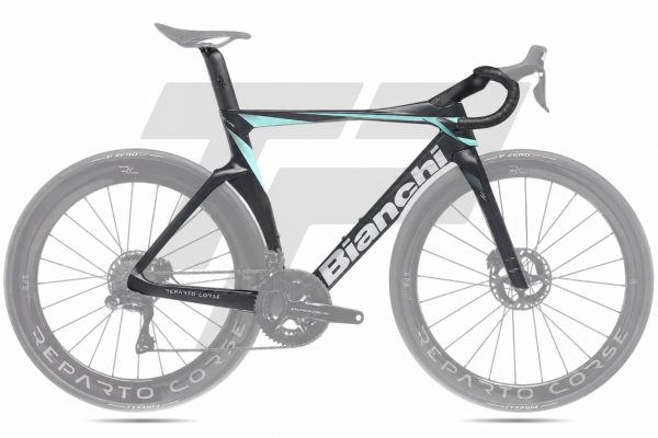 Bianchi Oltre RC Test Tg 59 (XL) Telaio con manubrio