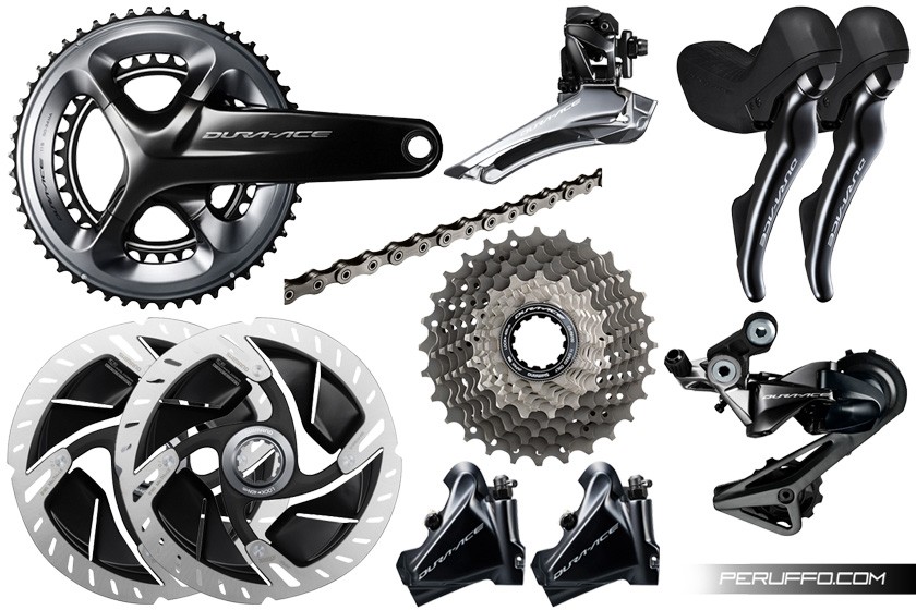 Gruppo Shimano Dura-Ace R9120 Disc Gruppo Shimano Dura-Ace R9120 Disc