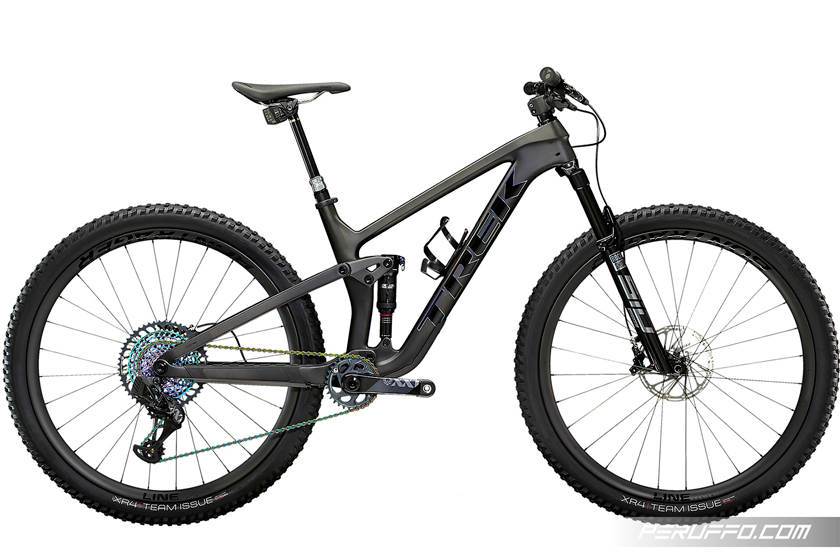 Top Fuel 9.9 XX1 AXS Sram XX1 Eagle AXS Bontrager Lite Pro 30 DB Top Fuel 9.9 XX1 AXS Sram XX1 Eagle AXS Bontrager Lite Pro 30 DB Matte Raw Carbon