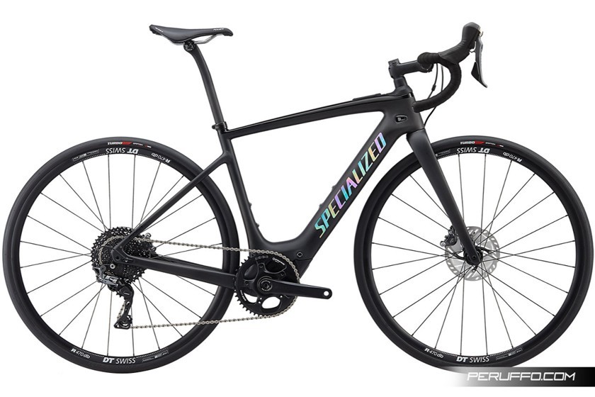 Specialized Turbo Creo SL Comp Carbon Shimano GRX 810 11v DT Swiss R470 DB Carbonio Satinato / Olografico Riflettente / Nero