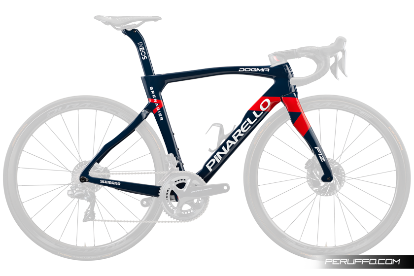 Pinarello Dogma F12 Disc Telaio Ineos Grenadier (A619)