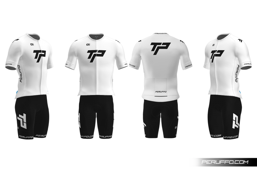 TeamPeruffo Completo Estivo Prime 2022 Bianco