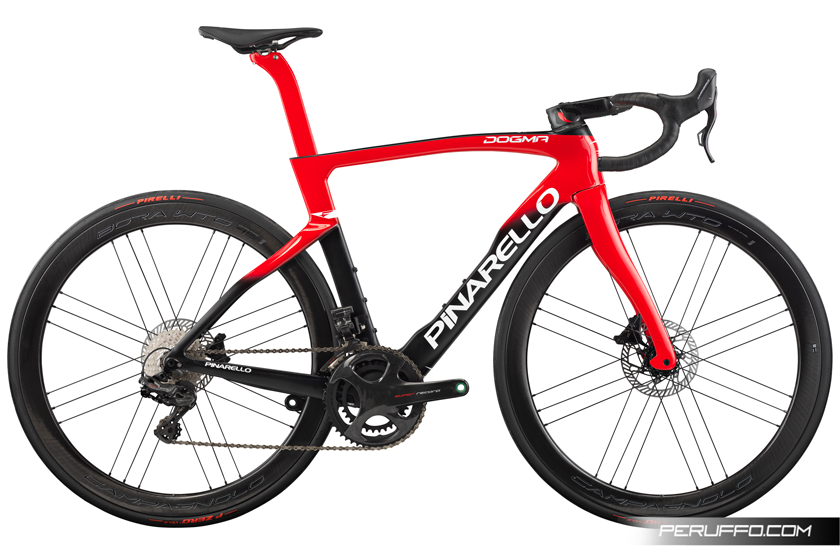 Pinarello Dogma F Disc Campagnolo Super Record EPS 12v Campagnolo Bora WTO 45 DB Pinarello Dogma F Disc Campagnolo Super Record EPS 12v Campagnolo Bora WTO 45 DB Eruption Red (B601)