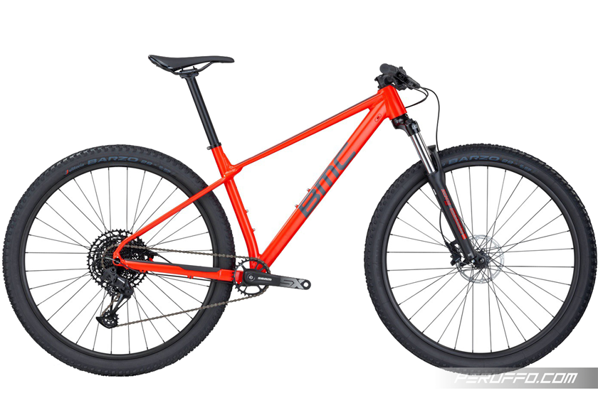 BMC Twostroke AL FOUR Sram SX Eagle 12v XDC23 Neon Red / Grey