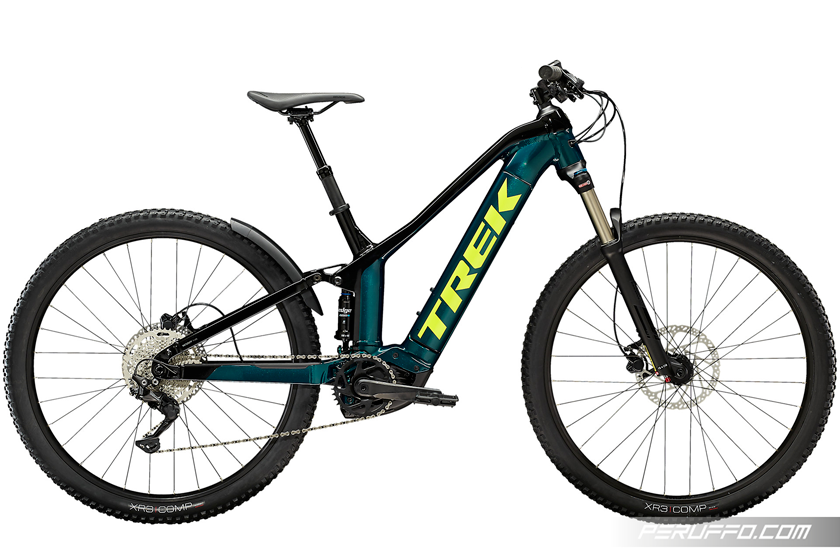 Trek Powerfly FS 4 2022 Shimano Deore 10v Bontrager Kovee Dark Aquatic / Trek Black