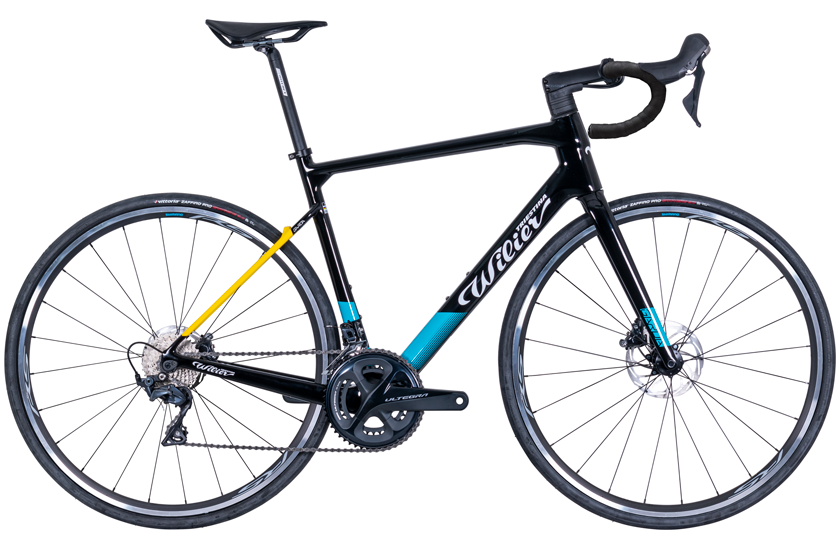 Wilier Triestina Garda Disc Shimano Ultegra R8020 11v Shimano RS171 DB Black / Astana Blue Glossy