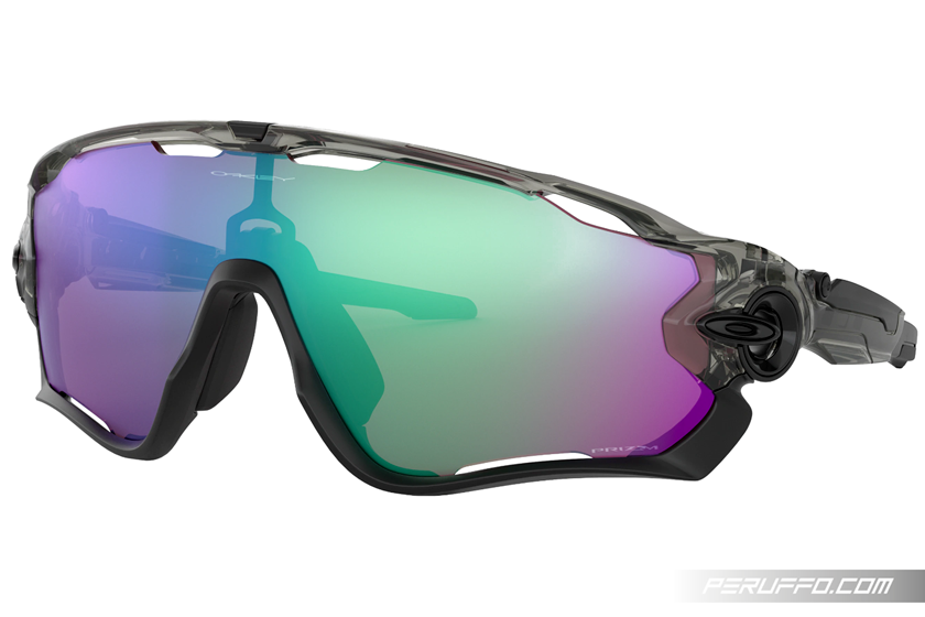 Jawbreaker Matte Black Prizm Trail Torch Grey Ink Prizm Road Jade