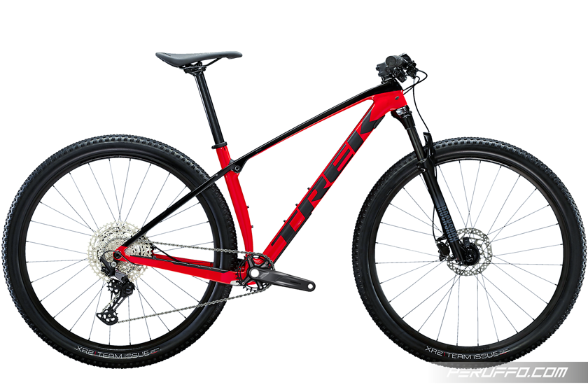 Trek Procaliber 9.5 2022 Shimano Deore 12v Bontrager Kovee TLR Radioactive Red / Trek Black