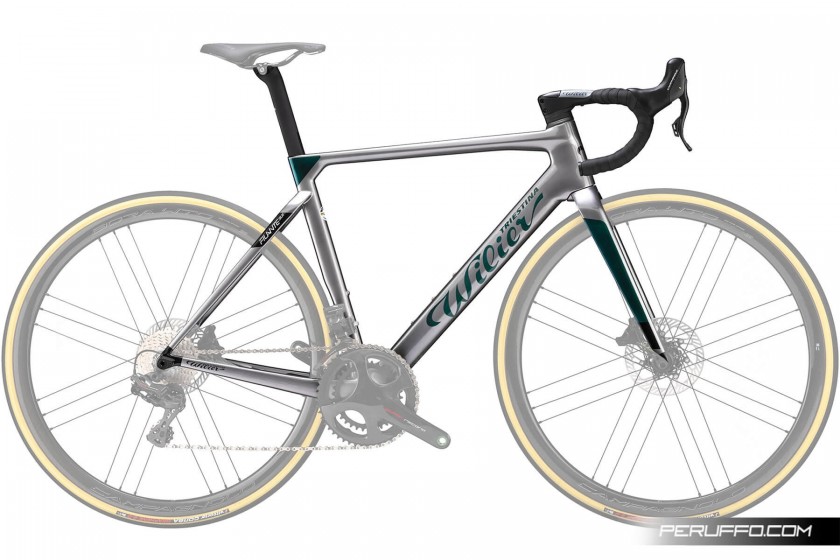 Wilier Triestina Filante SLR Telaio Grey Iride Green Glossy