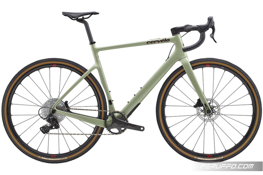 Cervélo Áspero 5 Campagnolo Ekar 13v Fulcrum Rapid Red 300 Plum Moss
