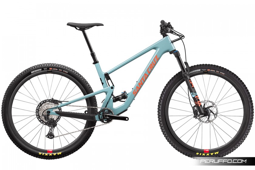 Santa Cruz Tallboy C Shimano XT M8100 12v Reserve 30 SL 29 Gloss Aqua