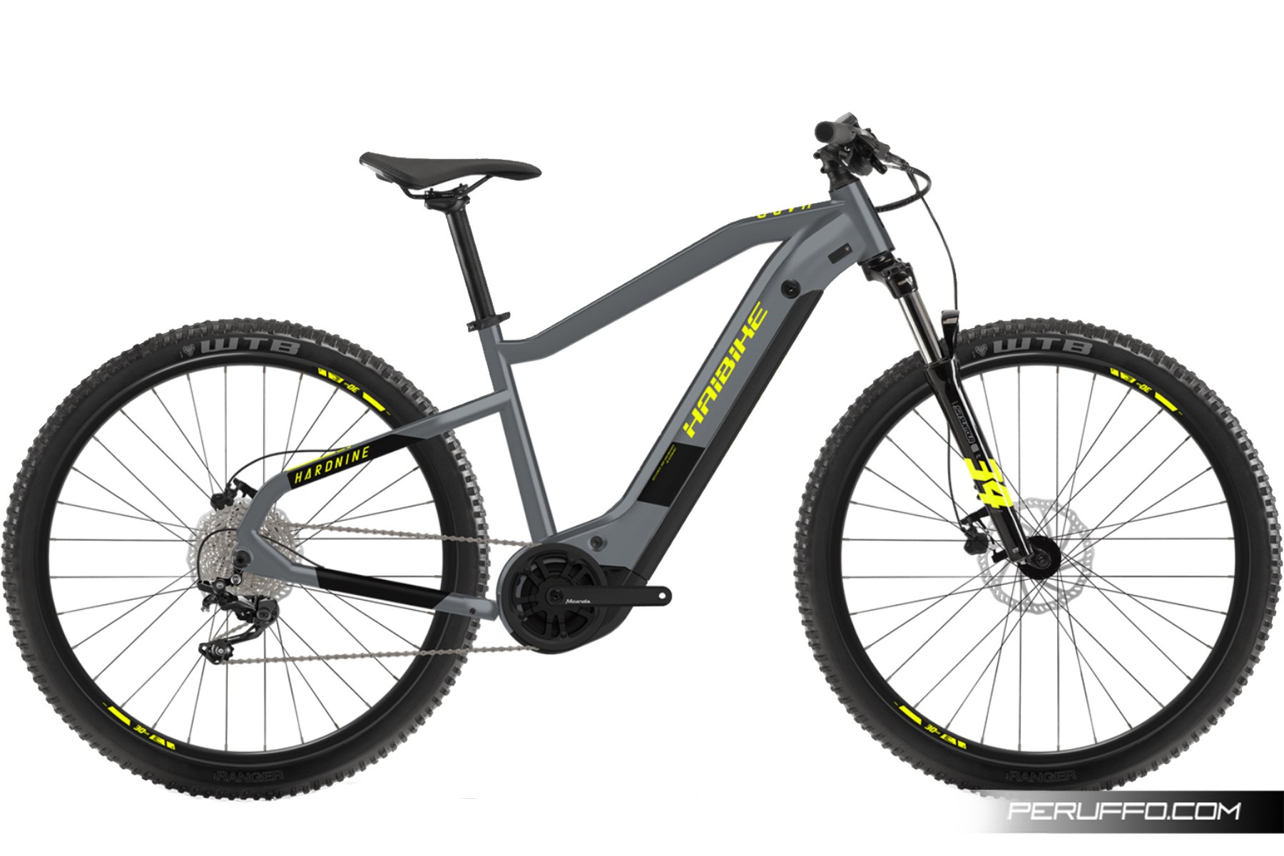 Haibike HardNine 6 Shimano Deore 11v Rodi TRYP 30 Grey / Black / Yellow Haibike HardNine 6 Shimano Deore 11v Rodi TRYP 30 Grey / Black / Yellow Grey / Black / Yellow