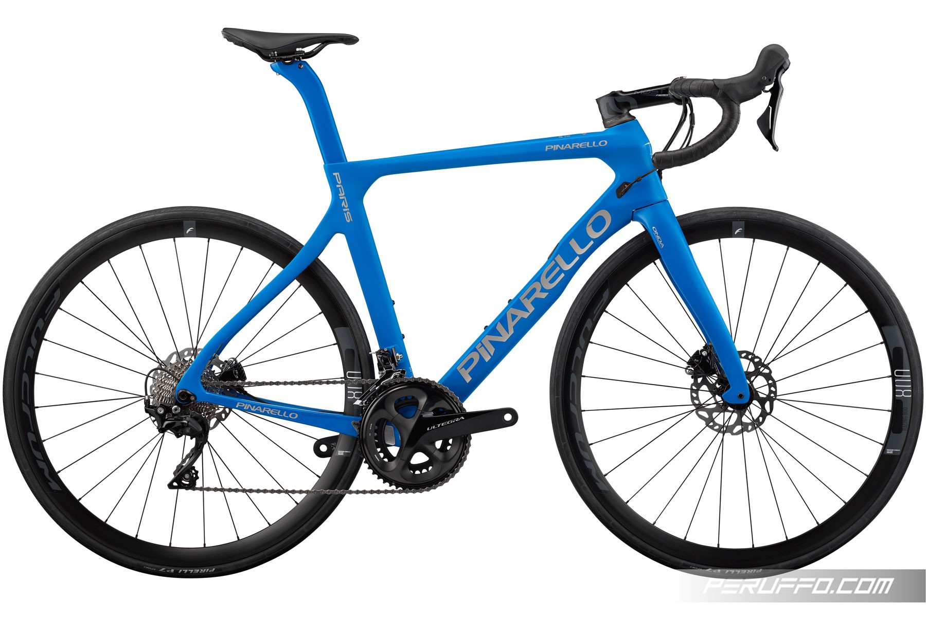 Pinarello Paris Disc Shimano Ultegra R8020 11v Fulcrum Racing 8 DB Flash Sky (B104)