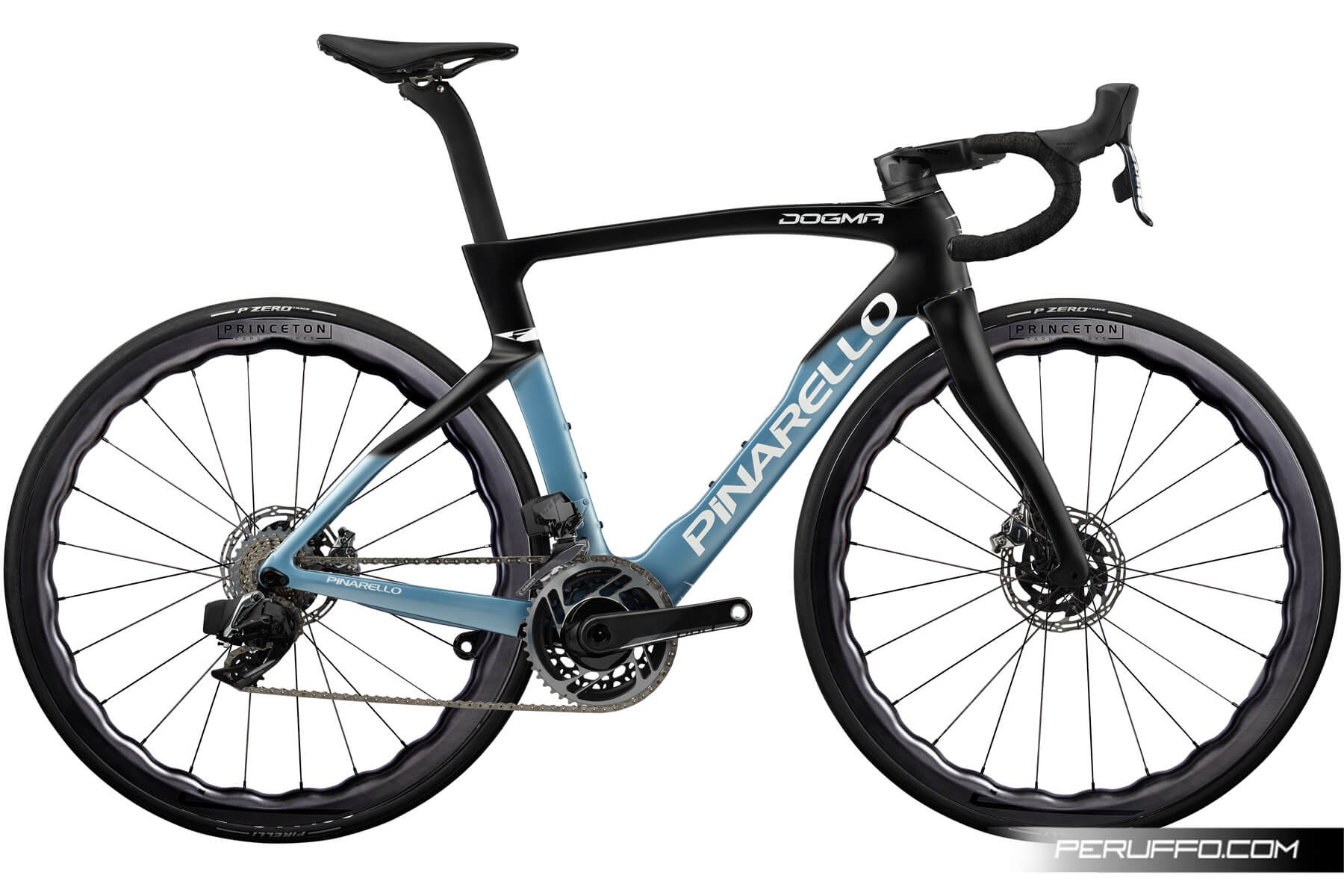 Pinarello Dogma F Disc 2023 Sram Red eTap AXS 12v Princeton Grit 4540 DB Midnight Venice (D013) Pinarello Dogma F Disc 2023 Sram Red eTap AXS 12v Princeton Grit 4540 DB Midnight Venice (D013) Midnight Venice (D013)