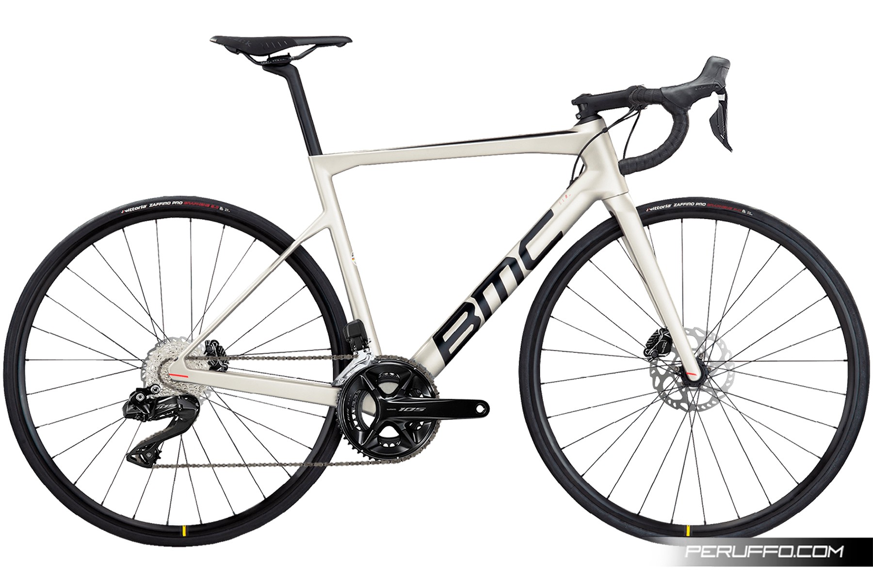 BMC Teammachine SLR Five 2023 Shimano 105 R7170 Di2 12v BMC Teammachine SLR Five 2023 Shimano 105 R7170 Di2 12v Arctic Silver & Black