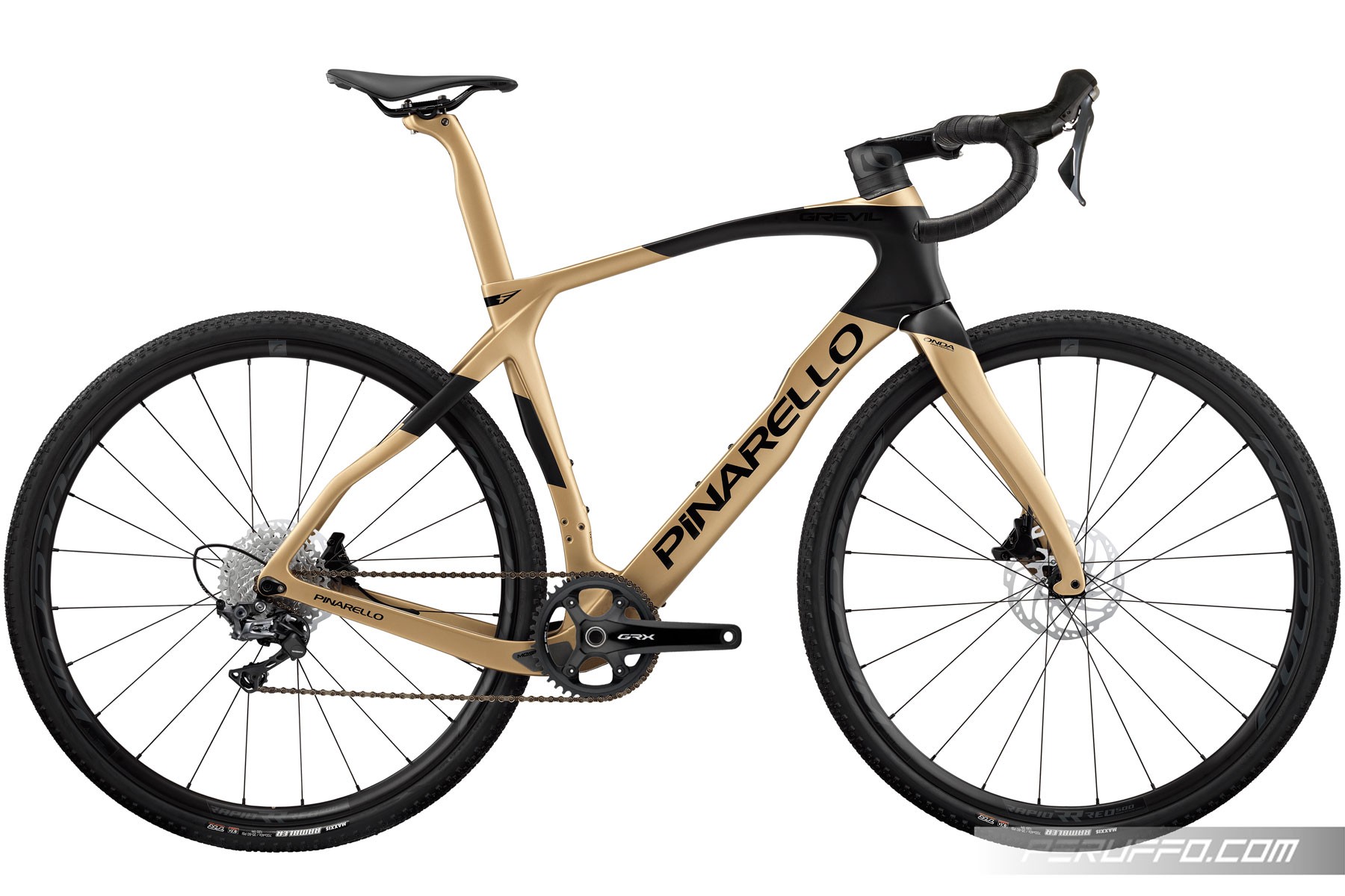 Pinarello Grevil F Shimano GRX RX810 11v Fulcrum Rapid Red 500 Champagne (B303) Pinarello Grevil F Shimano GRX RX810 11v Fulcrum Rapid Red 500 Champagne (B303) Champagne (B303)