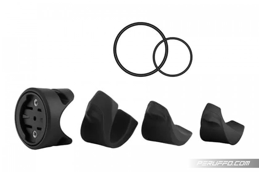 KREMORV Supporto Regolabile Bici per Garmin Edge 130 350 500 520 520