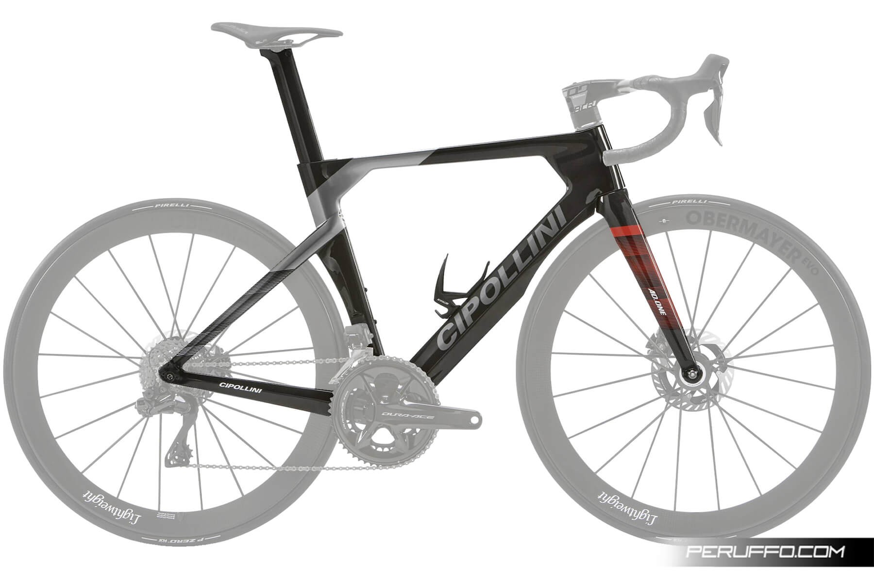Cipollini Ad.One Telaio Cipollini Ad.One Telaio Carbon / Anthracite / Red-Shiny