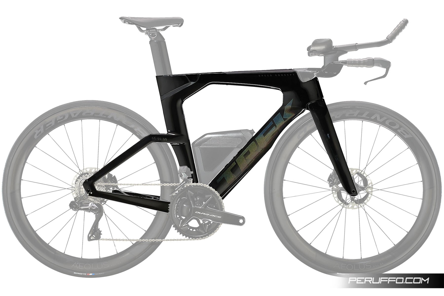 Trek Speed Concept Telaio Deep Smoke / Gloss Trek Black
