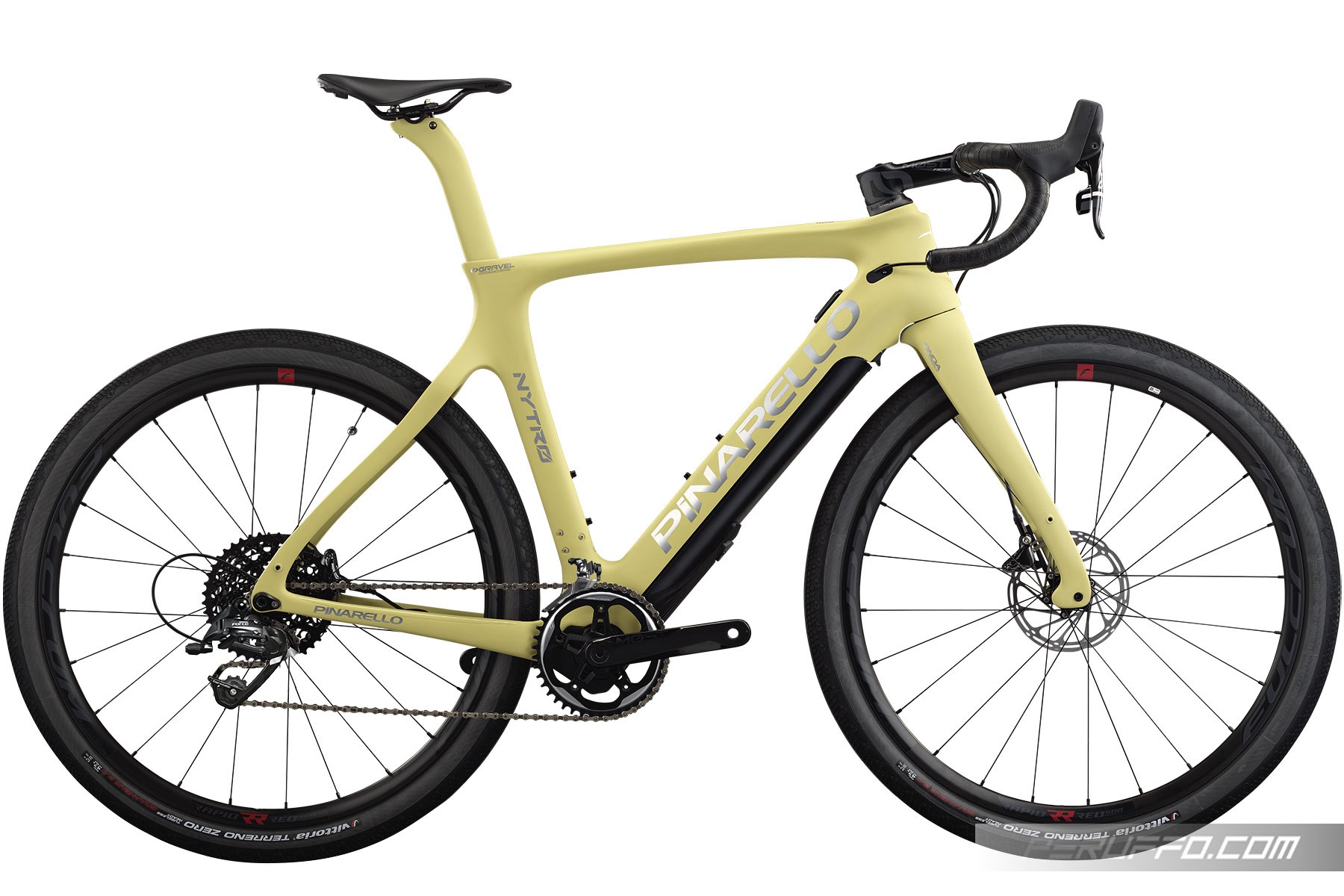 Pinarello Nytro Gravel Disc Sram Force 11v Fulcrum Rapid Red 500 DB Argilla (A4013)