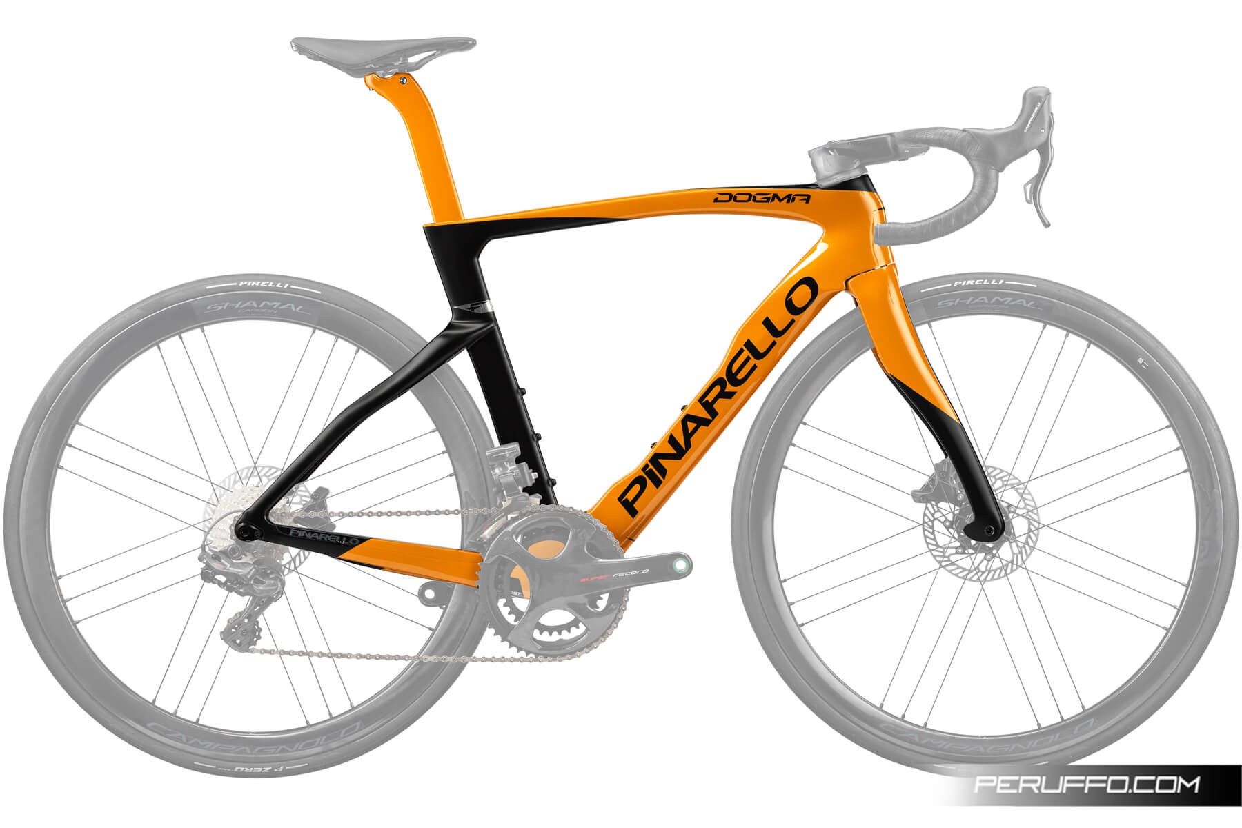 Pinarello Dogma F Disc 2023 Shimano Dura-Ace R9270 Di2 12v Speed 40 Lite DB Electro Orange (B637) Pinarello Dogma F Disc 2023 Shimano Dura-Ace R9270 Di2 12v Speed 40 Lite DB Electro Violet (D403) Electro Orange (B637)