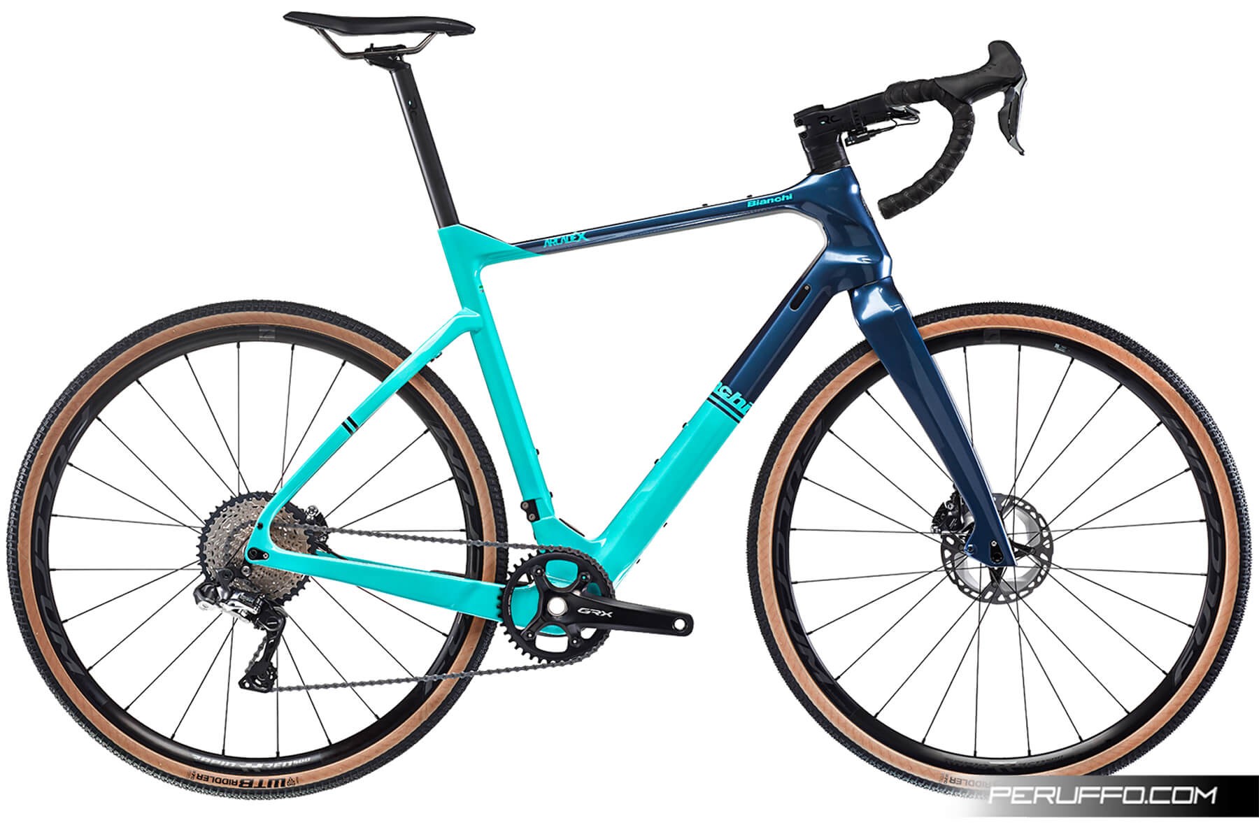Bianchi Arcadex Shimano GRX RX815 Di2 11v Fulcrum Rapid Red 500 CK16 / Blu Notes Full Glossy Bianchi Arcadex Shimano GRX RX815 Di2 11v Fulcrum Rapid Red 500 CK16 / Blu Notes Full Glossy CK16 / Blu Notes Full Glossy