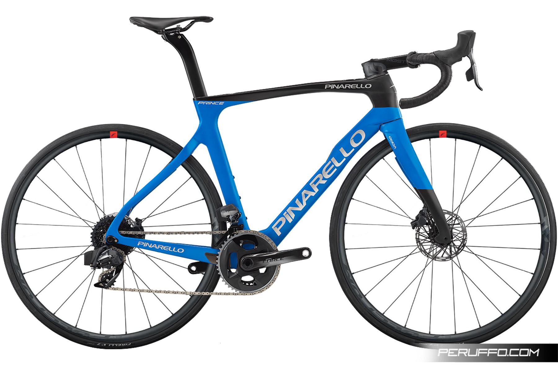 Pinarello Prince Disc Sram Force eTap AXS 12v Fulcrum Racing 5 DB (B214) Pinarello Prince Disc Sram Force eTap AXS 12v Fulcrum Racing 5 DB (B214) Flash Sky (B214)
