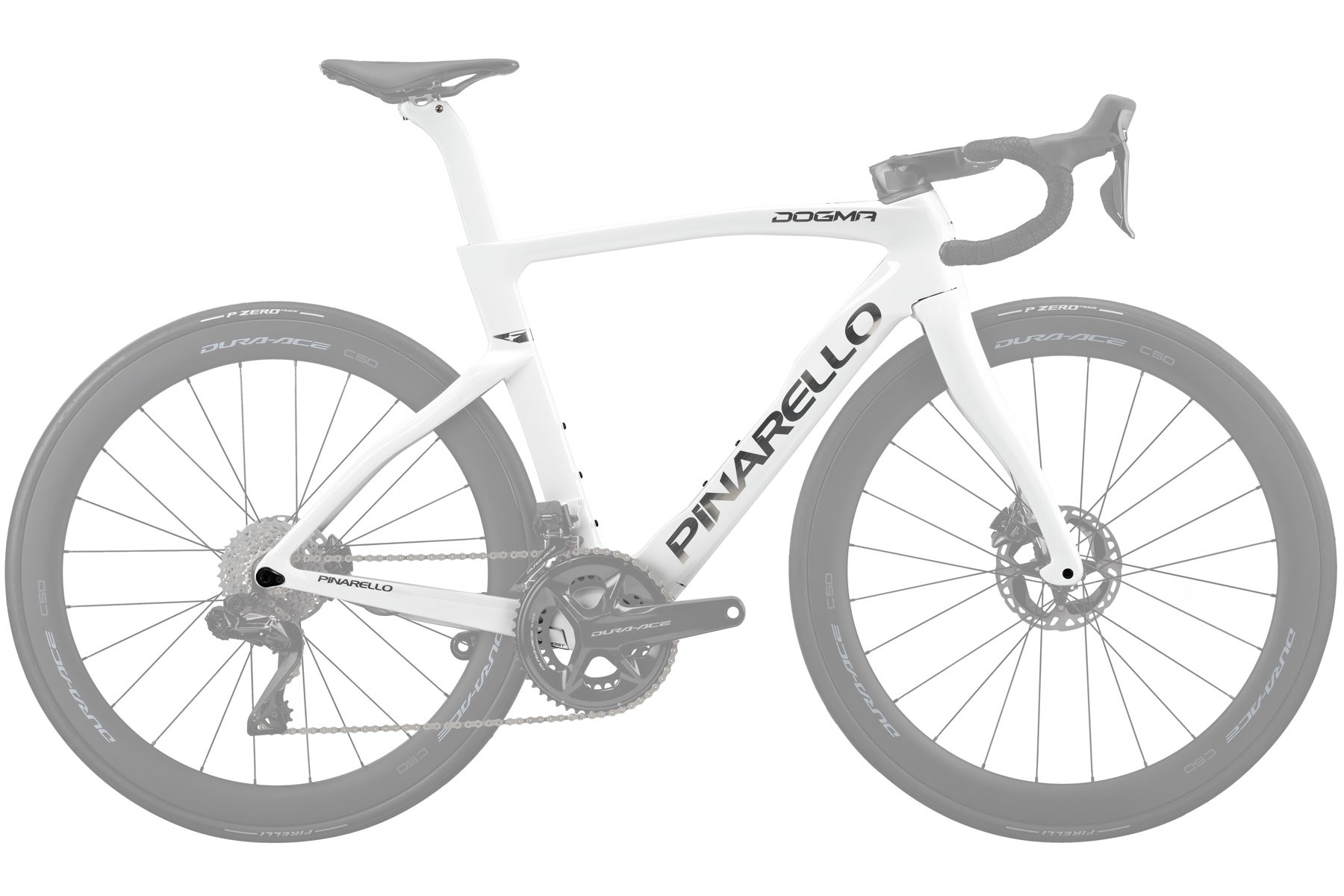 Pinarello Dogma F Disc 2023 Shimano Dura-Ace R9270 Di2 12v Speed 40 Lite DB Crystal White (B633) Pinarello Dogma F Disc 2023 Shimano Dura-Ace R9270 Di2 12v Speed 40 Lite DB Electro Violet (D403) Crystal White (B633)