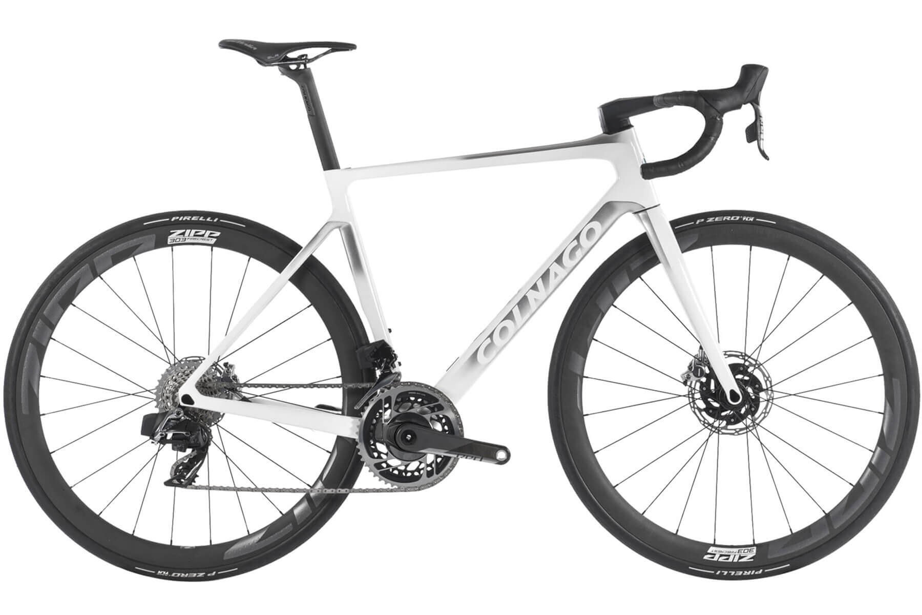 Colnago V4Rs Disc Sram Red eTap AXS 12v Zipp 303 Firecrest DB RVWH Colnago V4Rs Disc Sram Red eTap AXS 12v Zipp 303 Firecrest DB RVBK RVWH